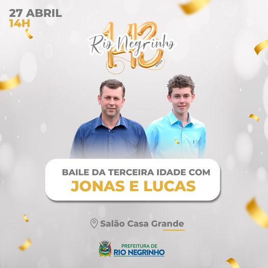 BAILE DA TERCEIRA IDADE