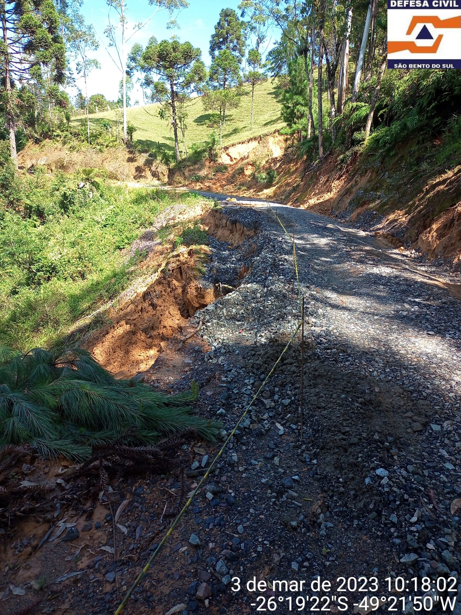 Estrada dos Bugres – geólogo apresenta laudo técnico