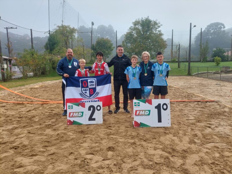 Fase municipal dos JESC: Campeões do Vôlei de Praia