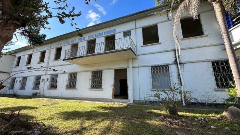 Antigo Hospital de Rio Negrinho vai abrigar órgãos da educação após reforma