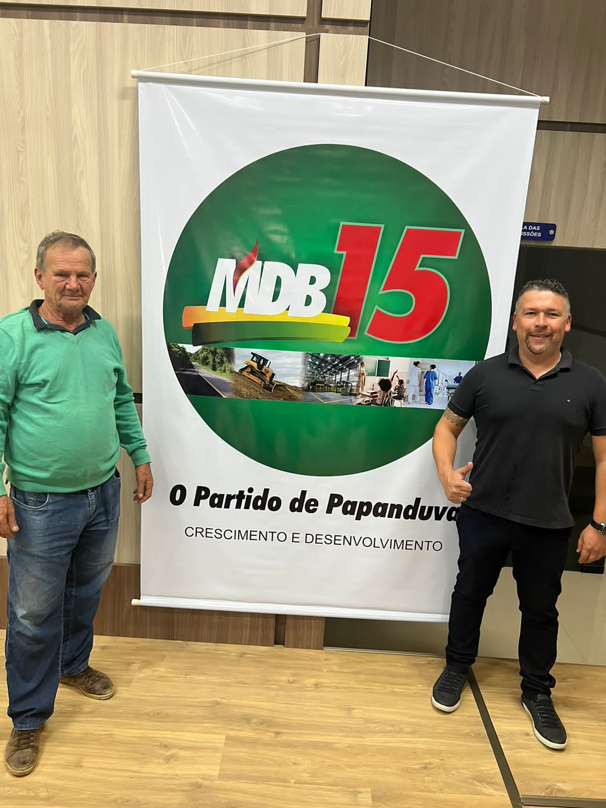 Cleitinho assume a presidência do MDB em Papanduva