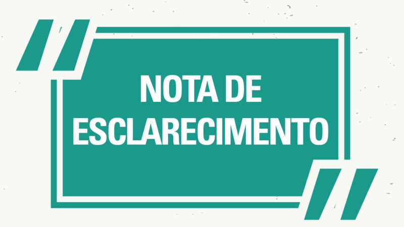 Nota de Esclarecimentos- Coordenadores Educacionais