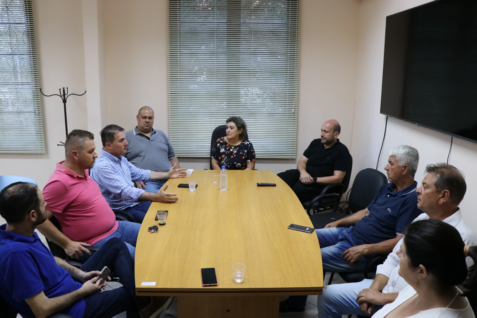 Deputado Altair Silva visita a Câmara