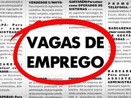 Vagas de emprego