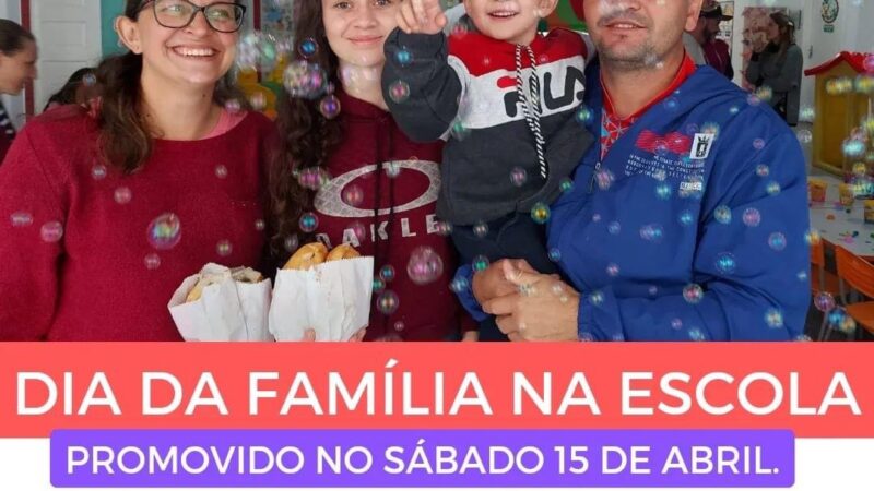 DIA DA FAMÍLIA NA ESCOLA