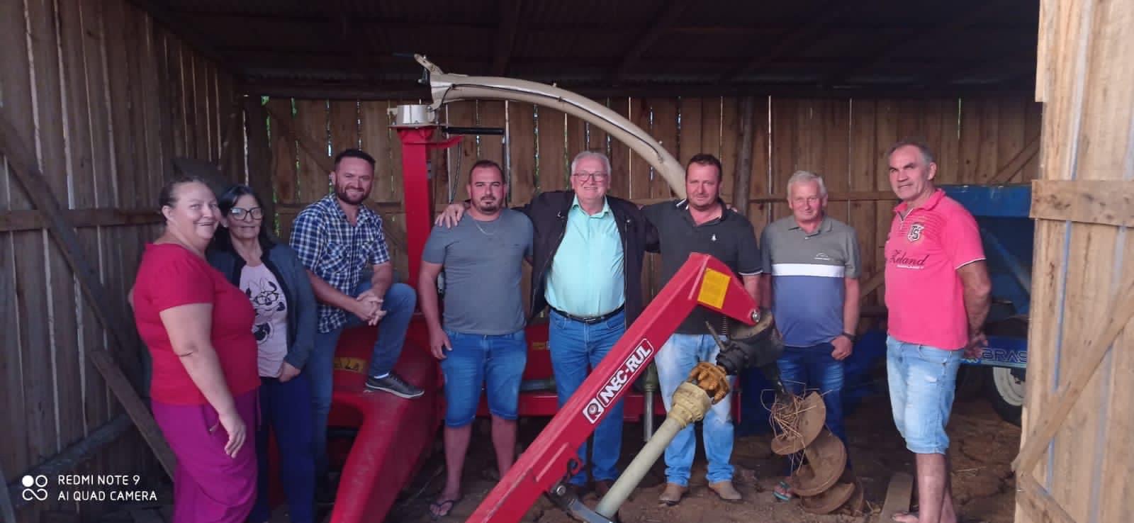 SANTA TEREZINHA INVESTINDO NA AGRICULTURA