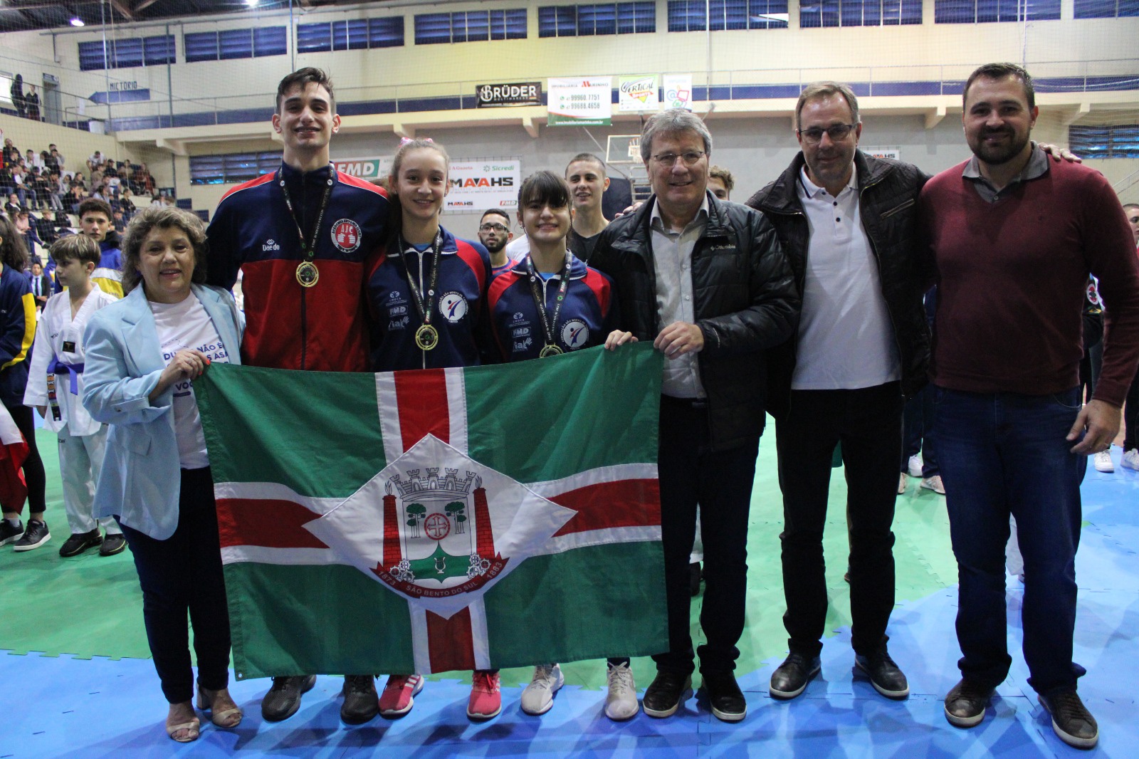 Presidente Zuleica participa da abertura da Seletiva Estadual de Faixas Pretas de Taekwondo