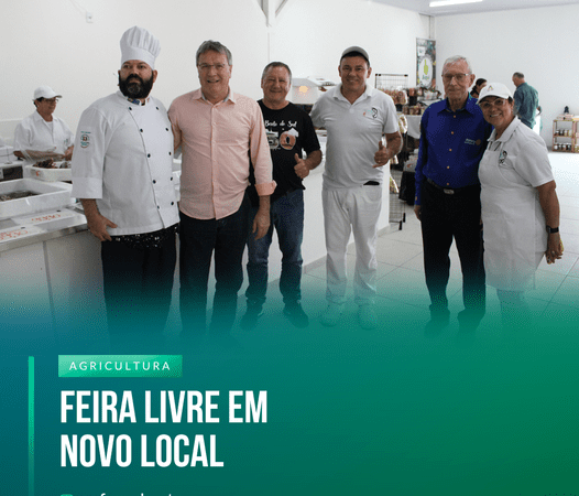 FEIRA LIVRE EM NOVO LOCAL