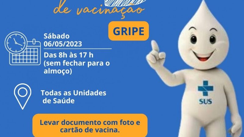 DIA D DE VACINAÇÃO SERÁ NESTE SÁBADO