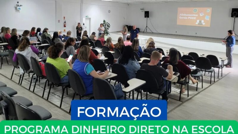 Diretores das Unidades Educacionais participam de reunião sobre o PDDE- Programa do Dinheiro Direto na Escola