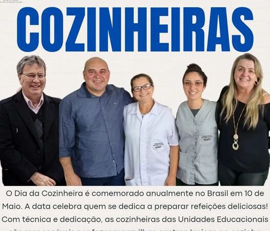 O Dia da Cozinheira é comemorado anualmente no Brasil em 10 de Maio.