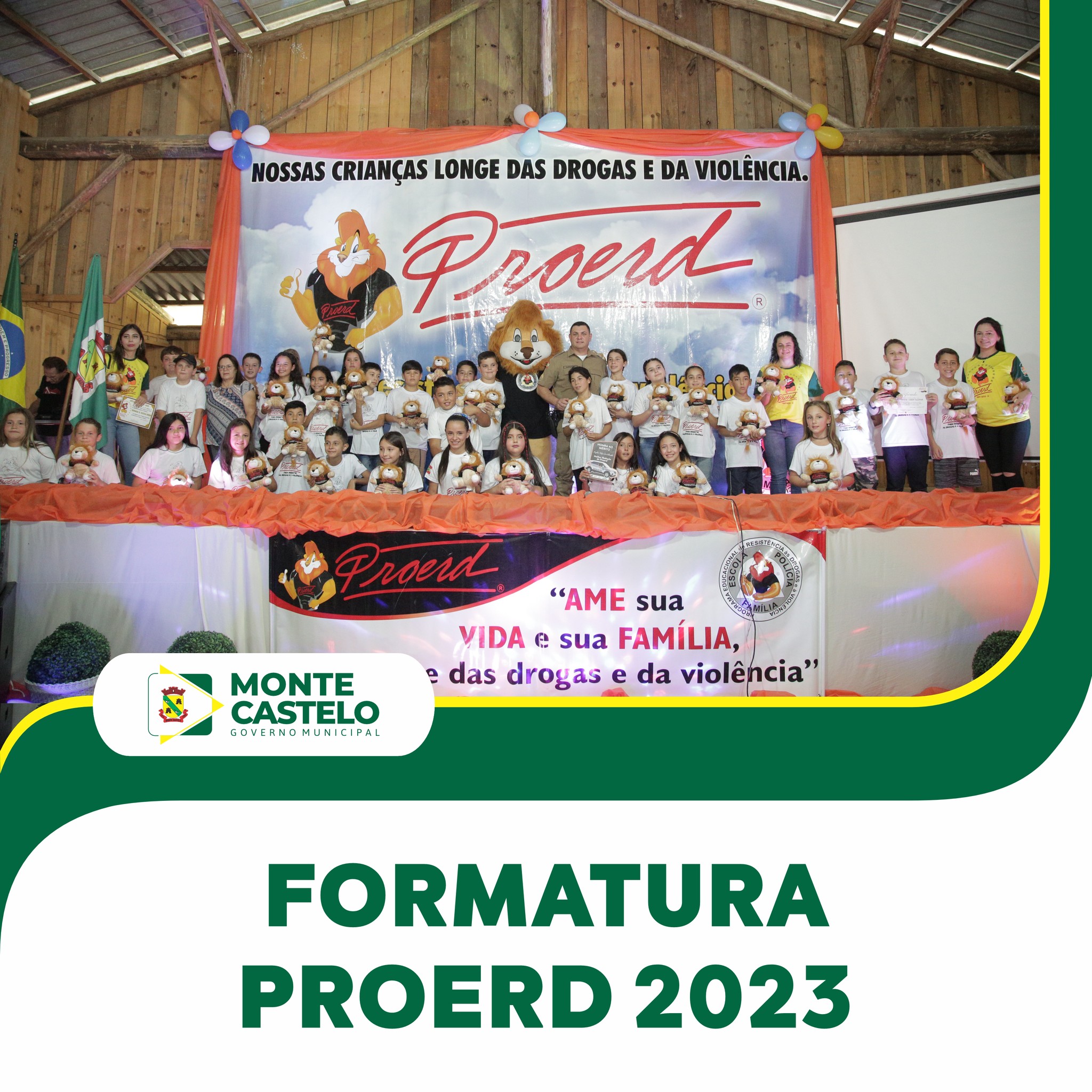 FORMATURA DO PROERD