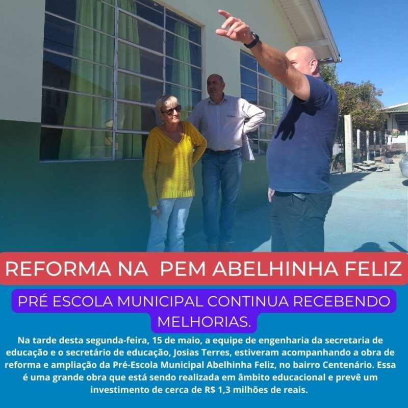 REFORMA NA PEM ABELHINHA FELIZ