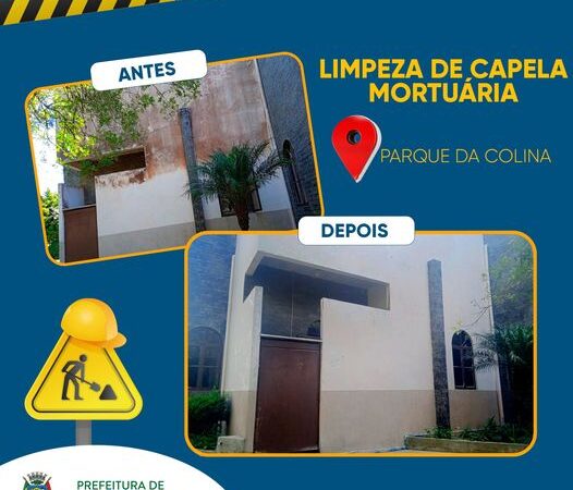 LIMPEZA DA CAPELA MORTUÁRIA