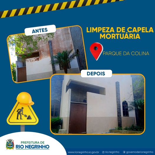 LIMPEZA DA CAPELA MORTUÁRIA