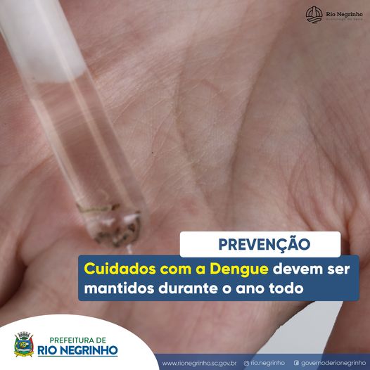 O frio chegou, mas os cuidados com a Dengue devem continuar!