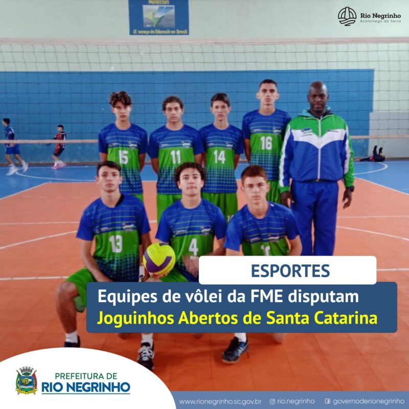 EQUIPES DE VÔLEI DISPUTAM JOGUINHOS ABERTOS