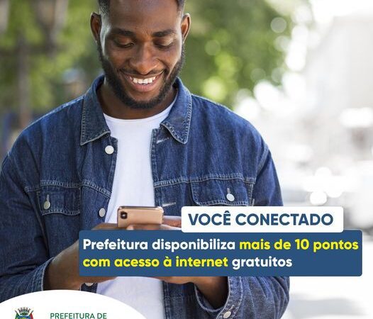 PREFEITURA DISPONIBILIZA ACESSO Á INTERNET