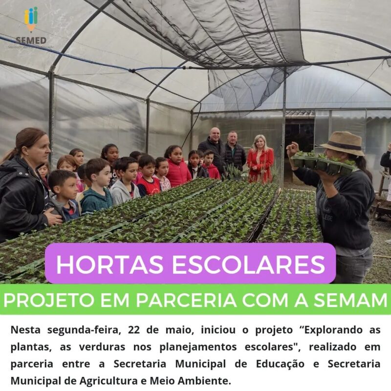 HORTAS ESCOLARES