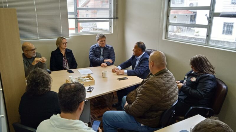 REUNIÃO COM O DIRETOR DO HOSPITAL SAGRADA FAMÍLIA