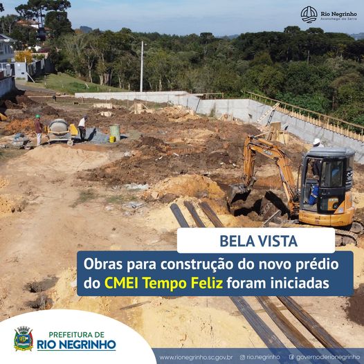 OBRAS FORAM INICIADAS