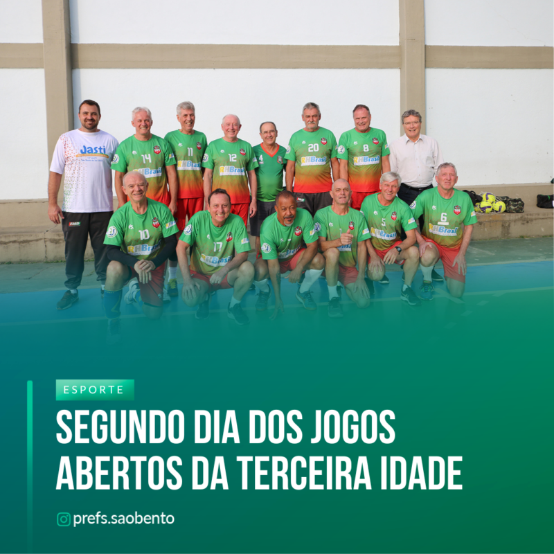 2º DIA DOS JOGOS ABERTOS DA TERCEIRA IDADE