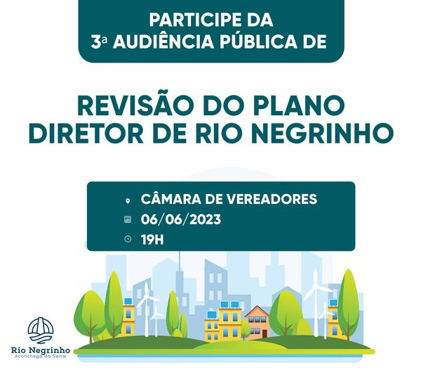 REVISÃO DO PLANO DIRETOR DE RIO NEGRINHO