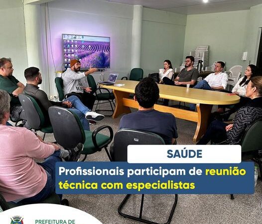 PRIMEIRA REUNIÃO TÉCNICA COM ESPECIALISTAS