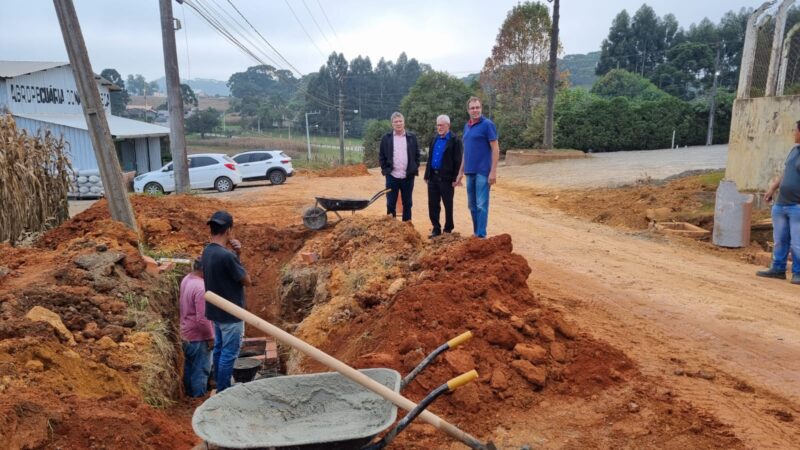 Ampliação da rede de drenagem para prevenir alagamentos