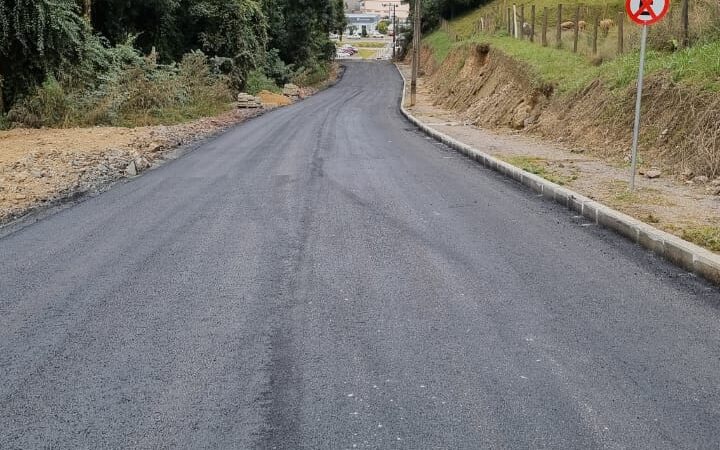 Pavimentação em trecho da rua Tereza Conrad é concluída