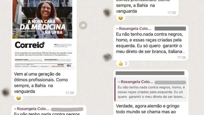 Assessora parlamentar em SC fala em ‘raças criadas pela esquerda’, e MP investiga racismo