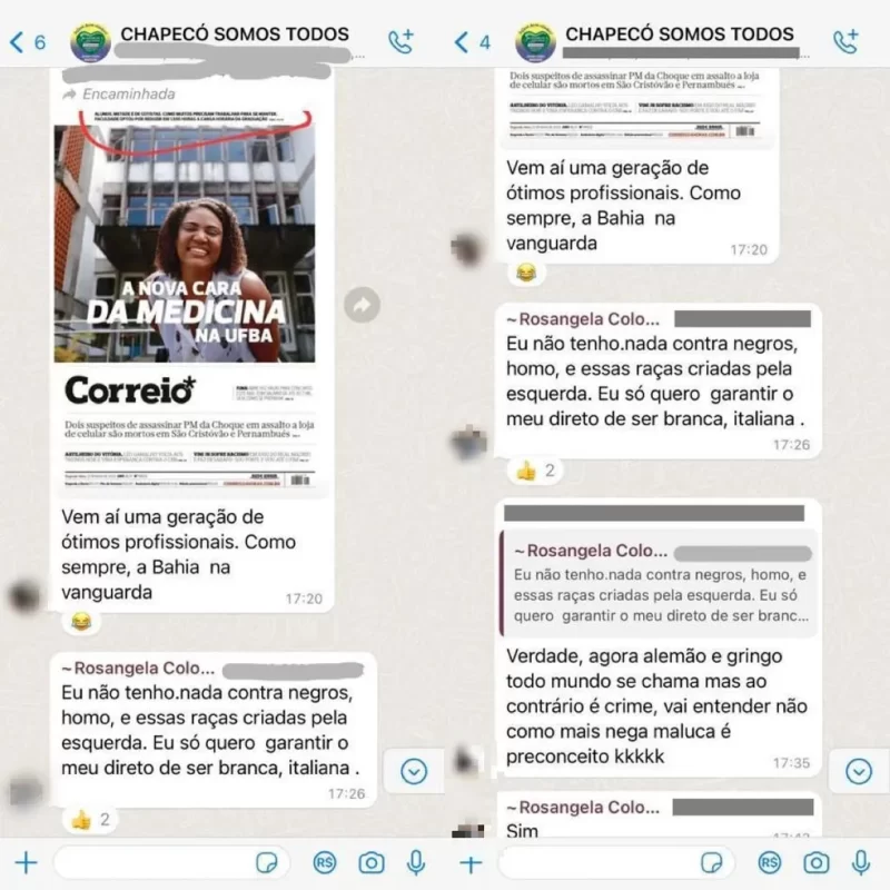 Assessora parlamentar em SC fala em ‘raças criadas pela esquerda’, e MP investiga racismo