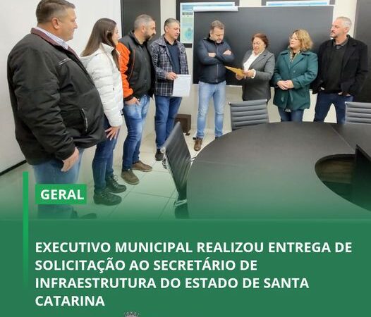 ENCONTRO COM O SECRETÁRIO DE ESTADO DE INFRAESTRUTURA E MOBILIDADE DE SANTA CATARINA