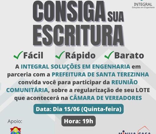 Você sonha em ver seu imóvel regularizado?