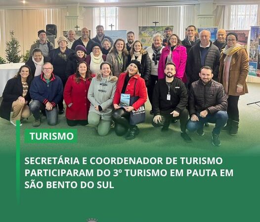 3º TURISMO EM PAUTA