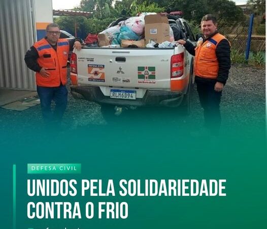 SOLIDARIEDADE CONTRA O FRIO