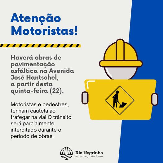 ATENÇÃO MOTORISTAS