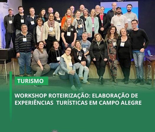 WORKSHOP ROTEIRIZAÇÃO: ELABORAÇÃO DE EXPERIÊNCIAS