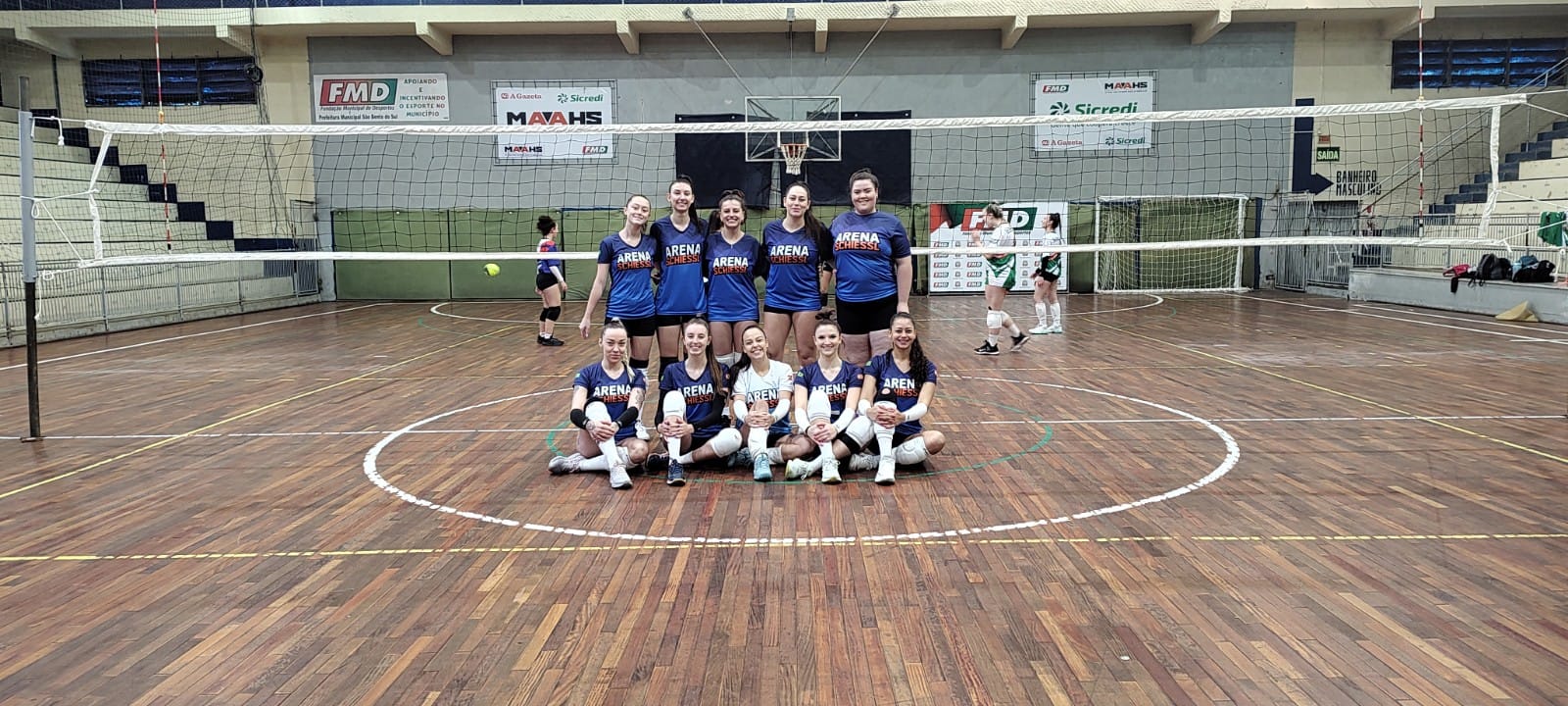 FMD Adulto e Alpha disputam a final do Municipal de Voleibol