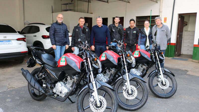 Motocicletas para o setor de Controle de Endemias