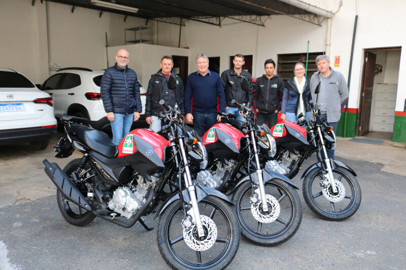 Motocicletas para o setor de Controle de Endemias