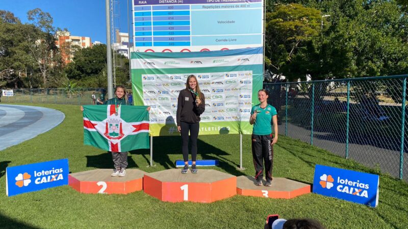 São Bento é prata no Estadual Adulto de Atletismo