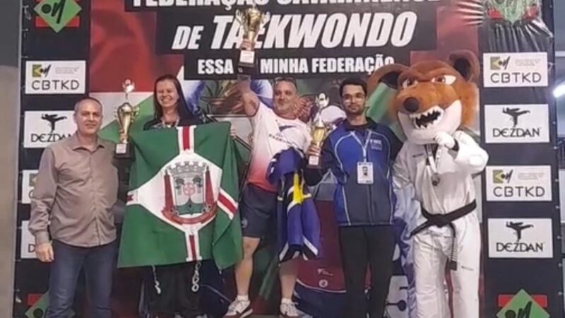 São Bento se destaca no Campeonato Catarinense de Taekwondo