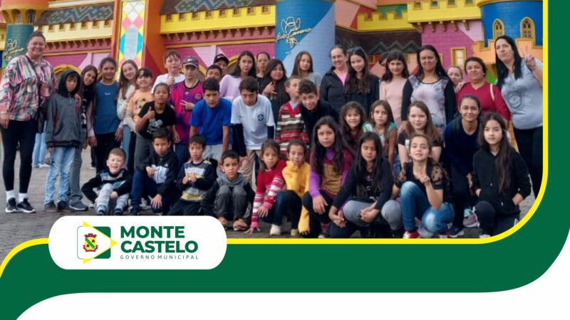 CRIANÇAS E ADOLESCENTES DO SCFV REALIZARAM VIAGEM AO BETO CARRERO WORLD