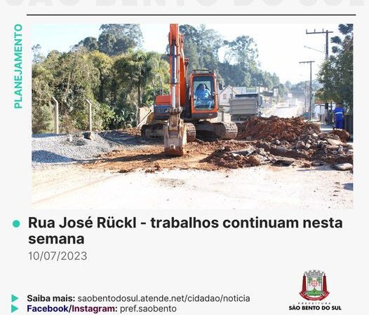 TRABALHOS CONTINUAM NESSA SEMANA