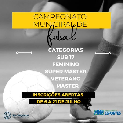 CAMPEONATO MUNICIPAL DE FUTSAL