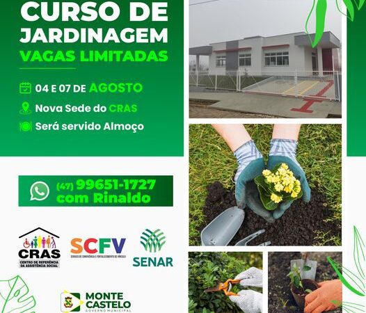 CURSO DE JARDINAGEM