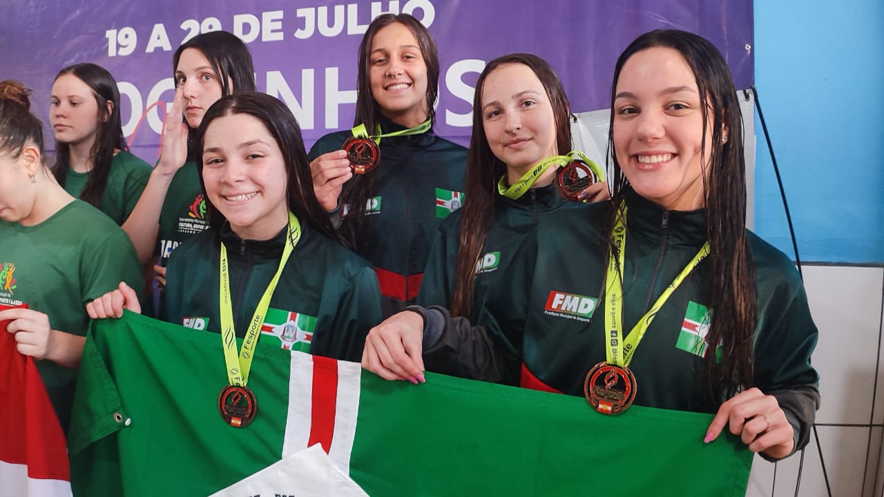 Atletas conquistam 22 medalhas nos Joguinhos Abertos