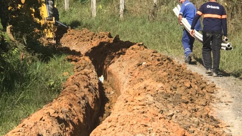 Expansão na rede de abastecimento de água no município