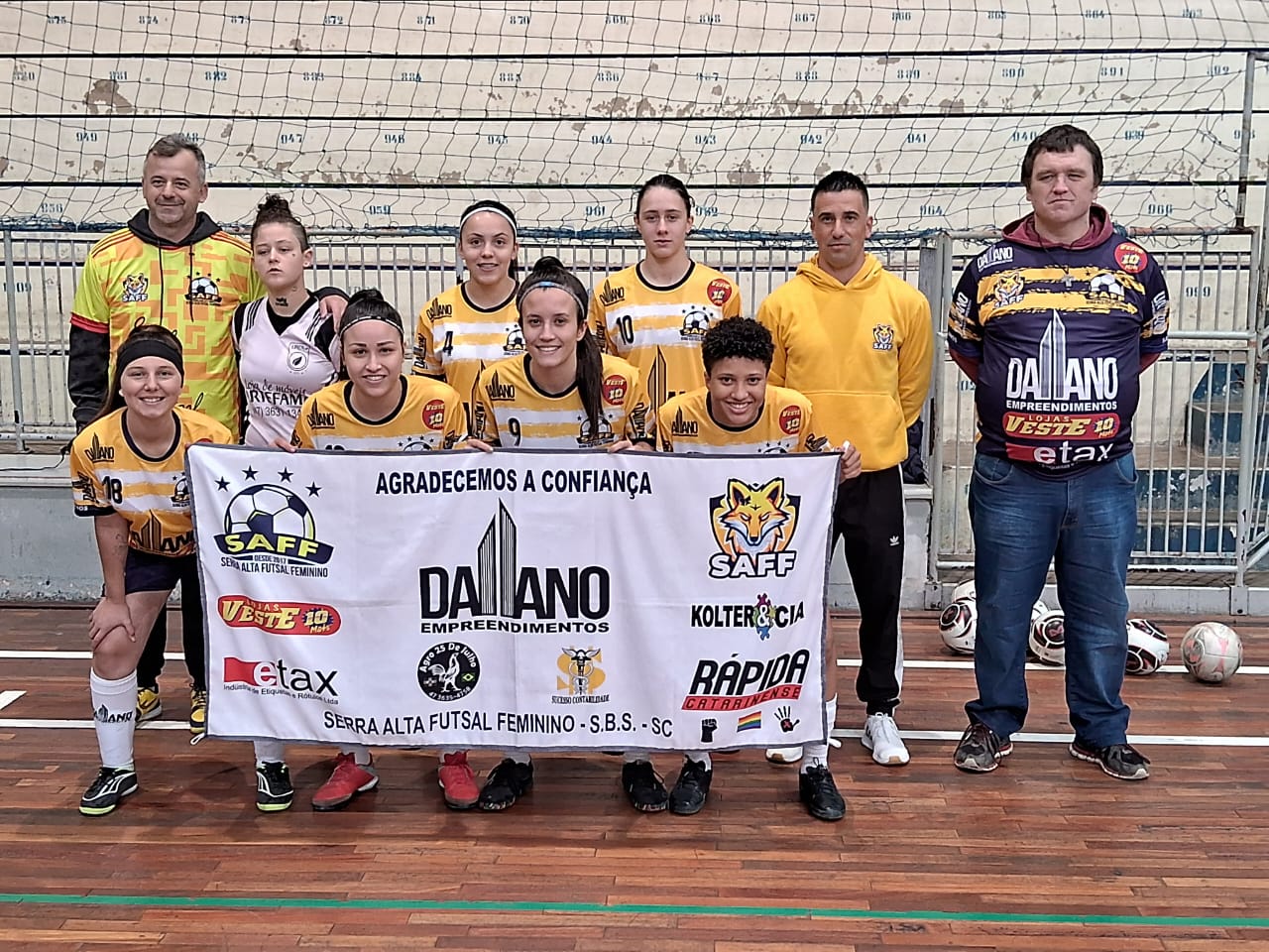 Jogos pelo Futsal Feminino